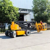 Dvigubos galios 60 pėdų šarnyrinės strėlės keltuvas